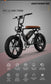 AOSTIRMOTOR new pattern Electric Bicycle 750W Motor 20" Fat Tire With 48V 13AH Li-Battery