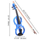 4/4 Violin Electric Violin(right hand)Blue