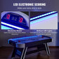 VEVOR Air-Powered Hockey Table, 72" Indoor Hockey Table for Kids and Adults, LED Sports Hockey Game with 2 Pucks, 2 Pushers, and Electronic Score System