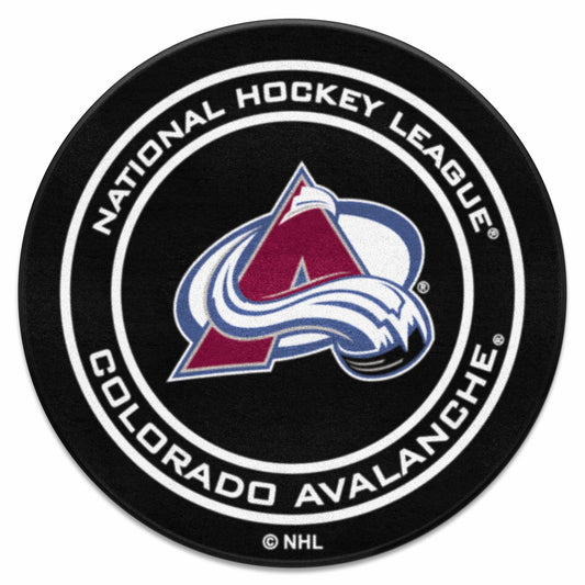 NHL - Colorado Avalanche Puck Mat 27" diameter