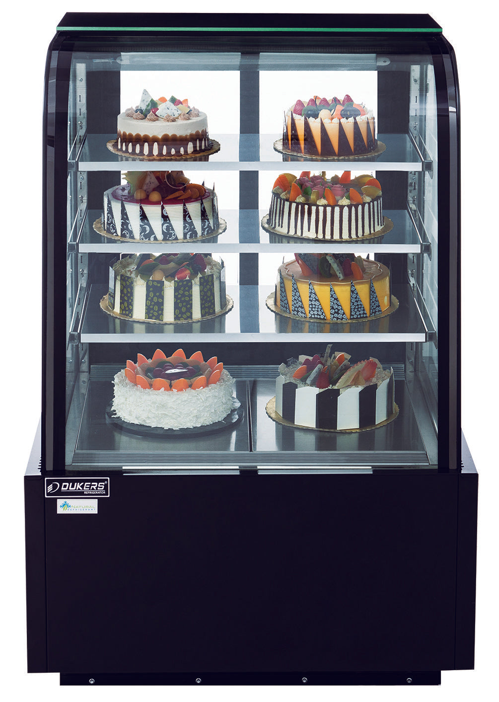 Dukers Commercial 60" Cake Showcase Refrigerator