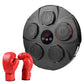 Music Boxing Machine Electronic Wall Target Punching Pad LED Lighted Sandbag Boxing Training Machine Exercise Equipment with Adult Boxing Gloves