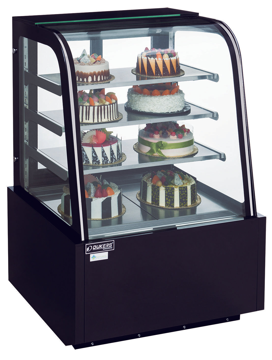 Dukers Commercial 60" Cake Showcase Refrigerator