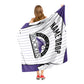 [Personalization Only] OFFICIAL MLB Jersey Personalized Silk Touch Throw Blanket - Rockies