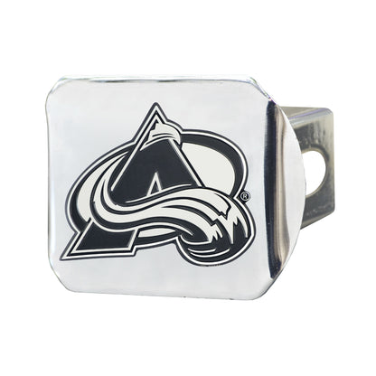 NHL - Colorado Avalanche Chrome Hitch Cover 4 1/2"x3 3/8"