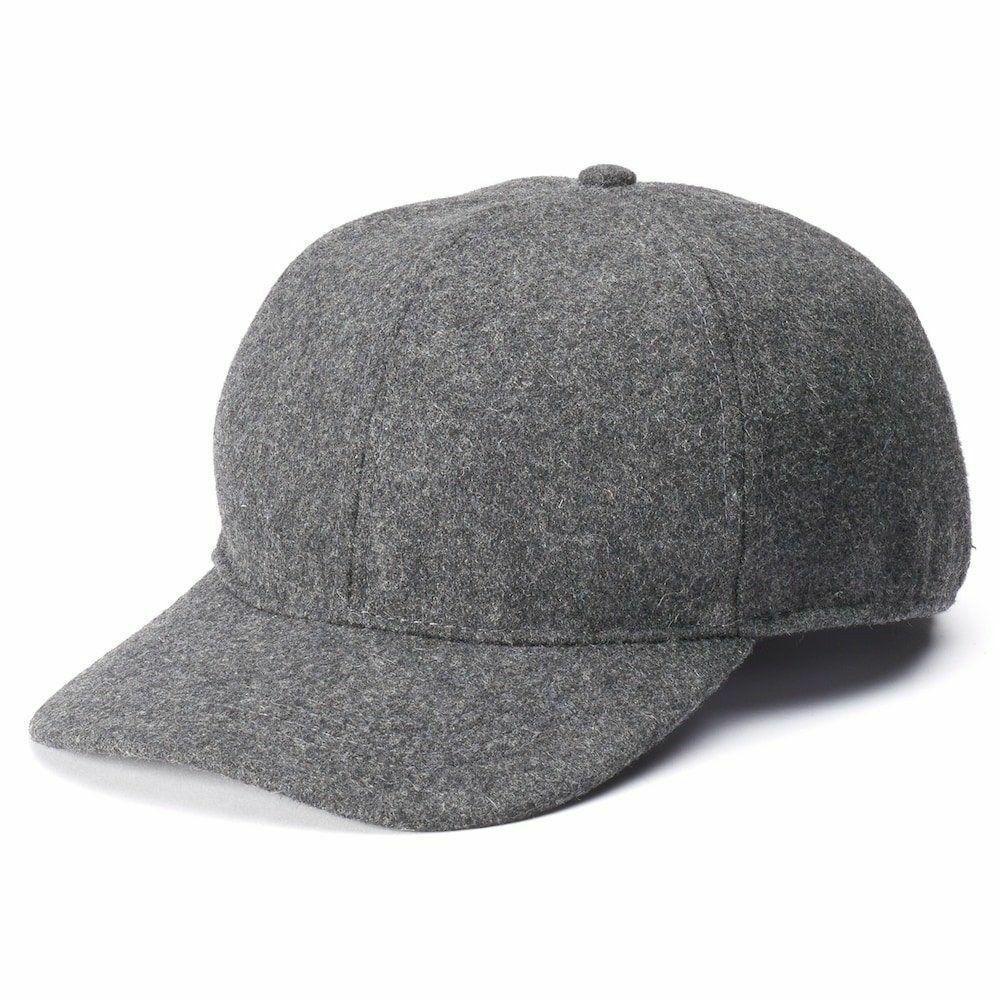 Apt 9 by Totes Men's Wool Blend Charcoal Grey Winter Baseball Cap With Earflaps