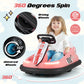 6V kids Ride-on Bumper Car with 360° Spinning and Dual Motors