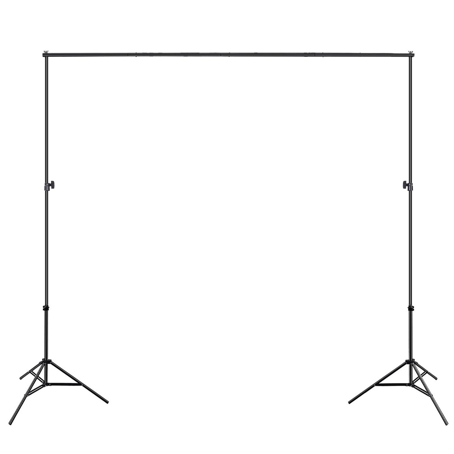 6.5 x 10ft Photo Video Studio Backdrop Background Stand Adjustable Heavy Duty Photography Backdrop Support Stand Set