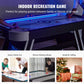 VEVOR Air-Powered Hockey Table, 72" Indoor Hockey Table for Kids and Adults, LED Sports Hockey Game with 2 Pucks, 2 Pushers, and Electronic Score System