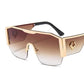 D&t 2023 New Fashion Shield Sunglasses Men Women High Quality Luxury