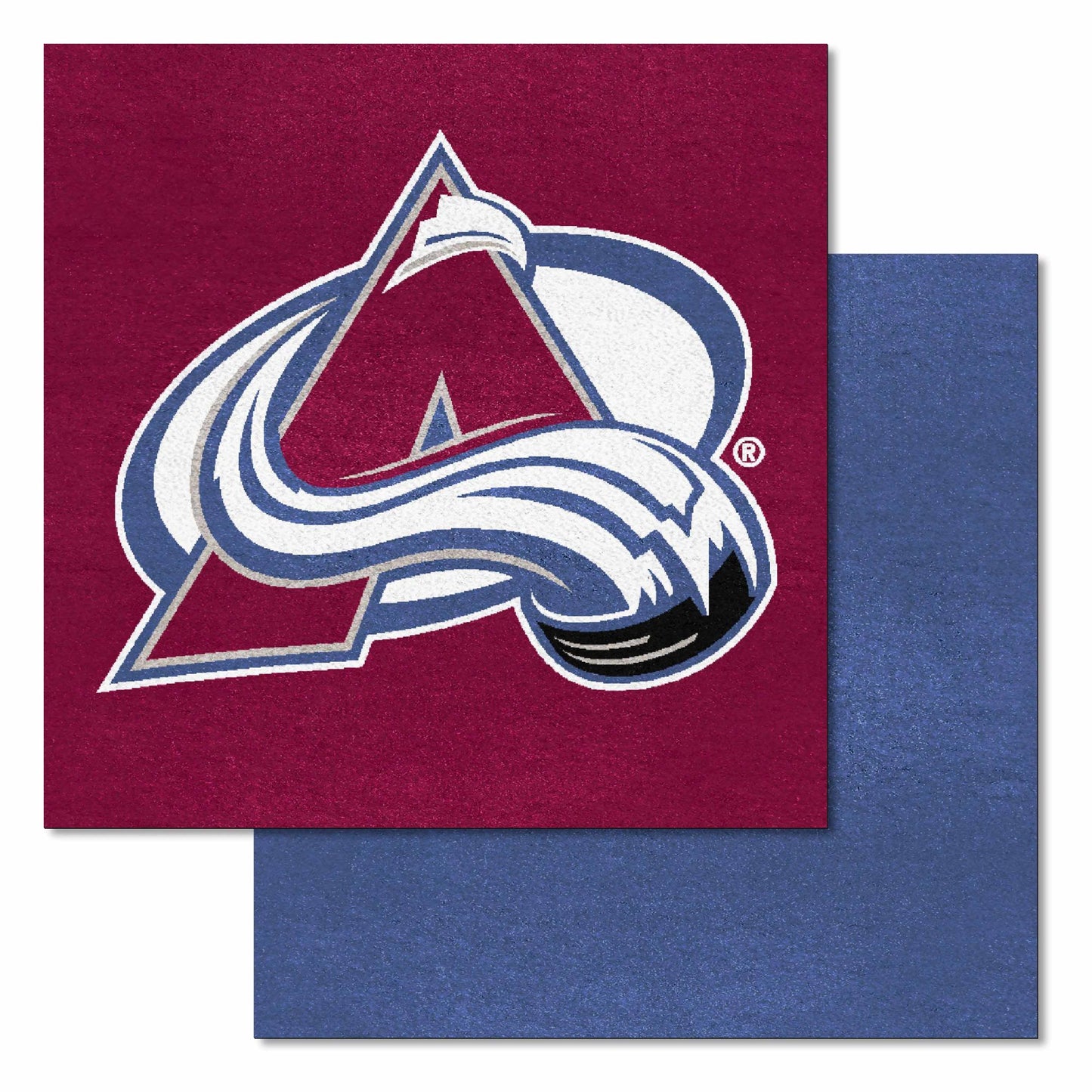 NHL - Colorado Avalanche 18"x18" Carpet Tiles