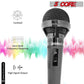 5 CORE Premium Vocal Dynamic Cardioid Handheld Microphone Neodymium Magnet Unidirectional Mic with 12ft XLR Deluxe Cable to ¼ Audio Jack, and On/Off Switch for Karaoke Singing (MIC 260)