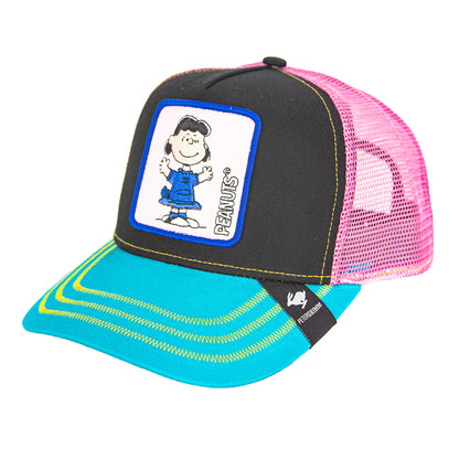 Lucy Peanuts Cotton Mesh Adjustable Trucker Hat