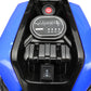 12V Three-wheel Ride On Motorcycle, Kids Electric Motorbike with Horns, LED Lights, Gift for Kids 3-8 Years,Blue