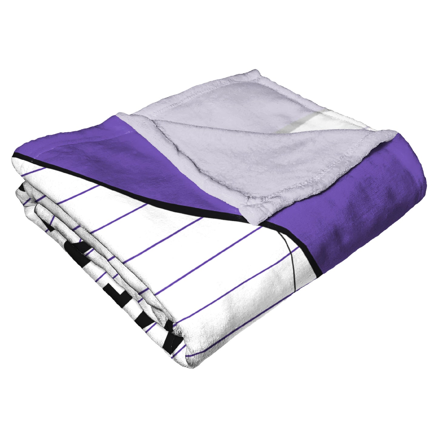 [Personalization Only] OFFICIAL MLB Jersey Personalized Silk Touch Throw Blanket - Rockies