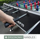 Foosball Table Soccer Arcade Games: Foosball Tables Adult Size for Home, Game Room, Bar - Competition Sized Football Table w/ 2 Balls, 2 Drink Holders, Table Soccer Game for Kids and Adults