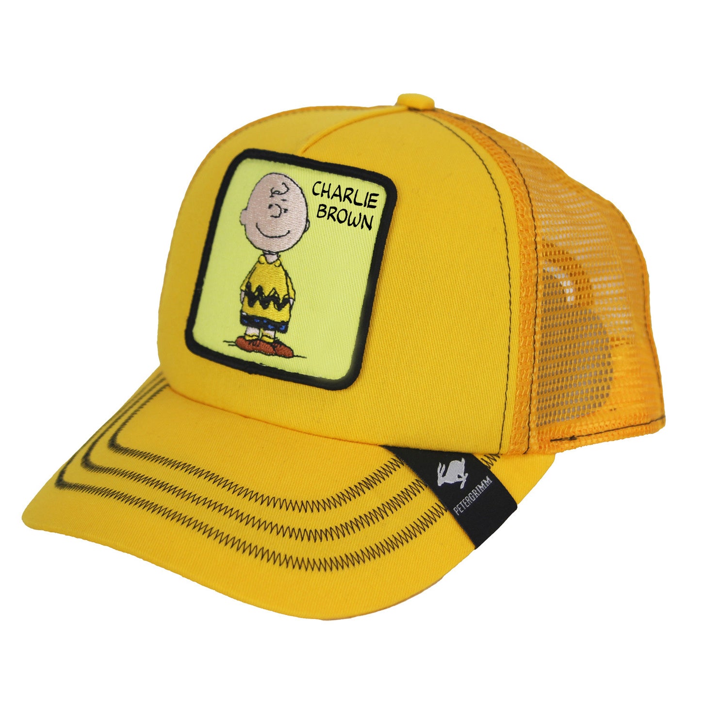 Charlie Brown Peanuts Adjustable Cotton Mesh Trucker Hat