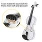 Full Size 4/4 Violin Set for Adults Beginners Students with Hard Case,Violin Bow,Shoulder Rest,Rosin,Extra Strings and Sordine