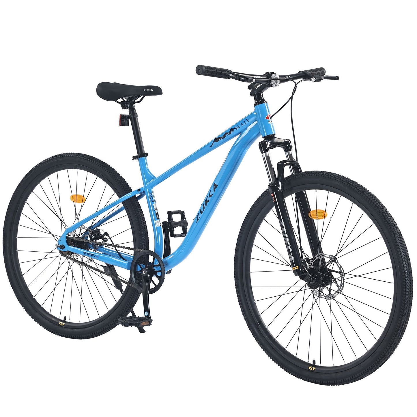 29 Inch Wheels Single Speed Mountain Bike, for Men Women Boys and Girls, Front Suspension, Steel Frame