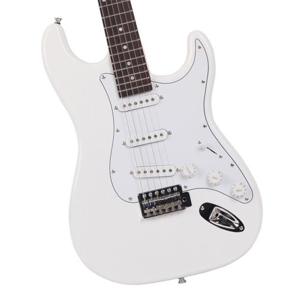 Rosewood Fingerboard Electric Guitar White