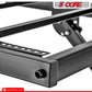 5 Core 16U Professional Rack Mount Stand DJ Mixer Case Studio Equipment Adjustable Stage Cart with Wheels Music Party Show Black RACK STAND 16U