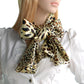 Blando Special Leopard Grain Color Animal Print Natural Elegant Silk Scarf/Wrap/Shawl(Large)