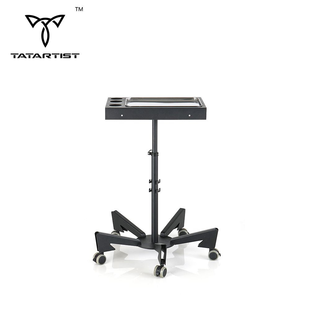 Metal tattoo tool cart, mobile tattoo workstation,tattoo trays
