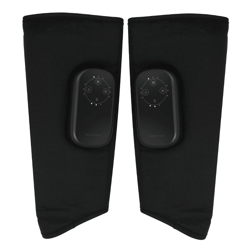 PSK709J-2 Air Compression Calf Massager with EMS Pulse and Vibration for Soothing Leg Relief Core Sports & Fitness