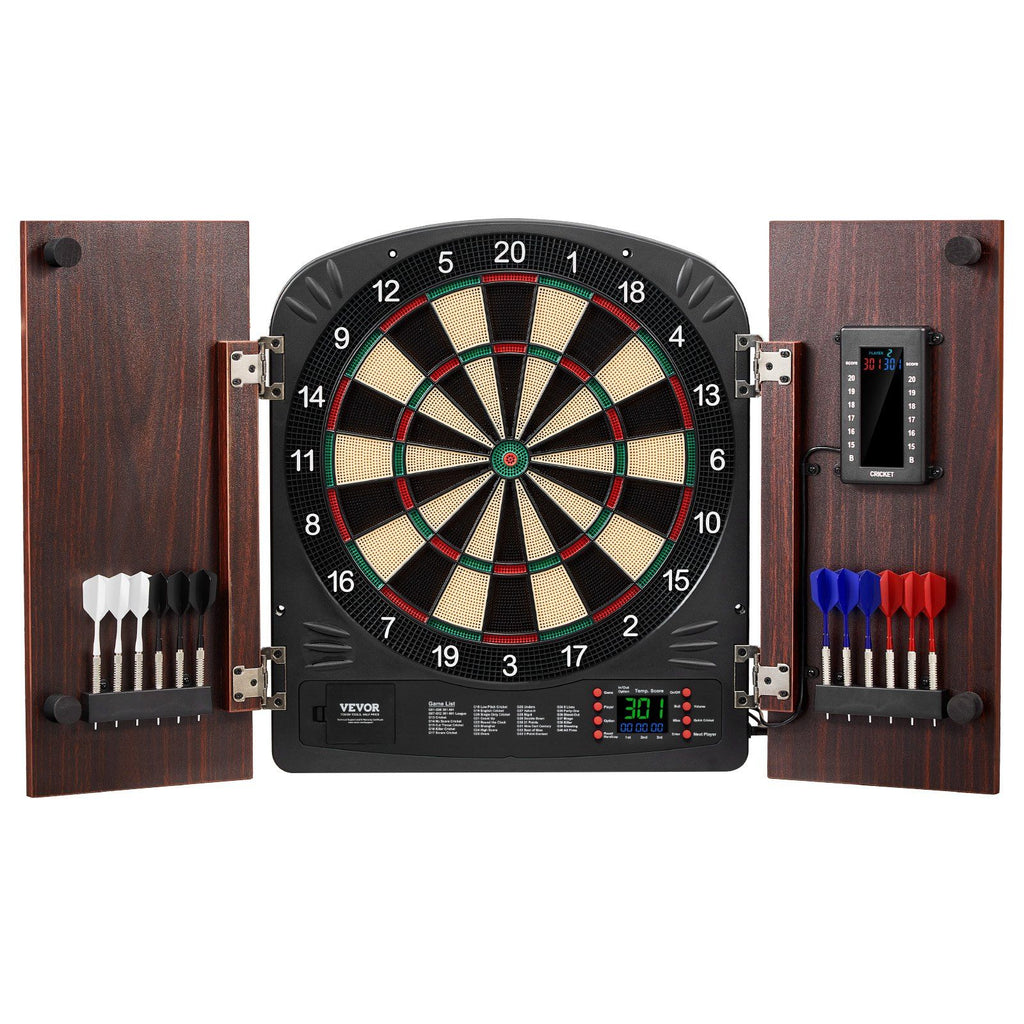 VEVOR Dartboard and Cabinet Set Complete with All Accessories Easy Assembly