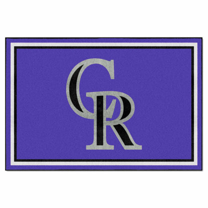 MLB - Colorado Rockies 5'x8' Rug