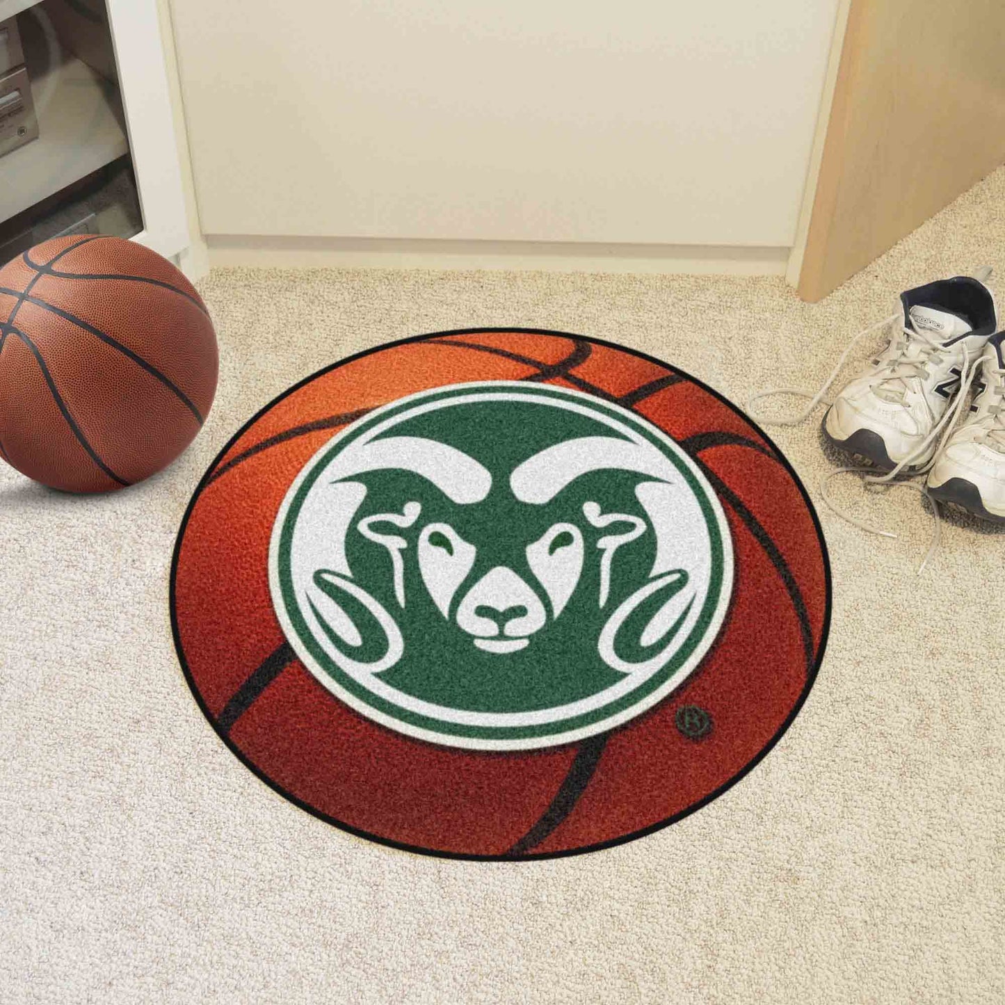 Colorado State Basketball Mat 27" diameter