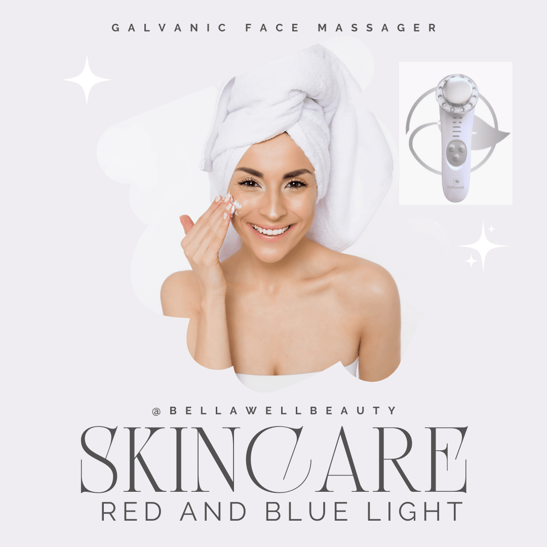 Bellawell Galvanic Facial Massager for Radiant Skin Core Sports & Fitness