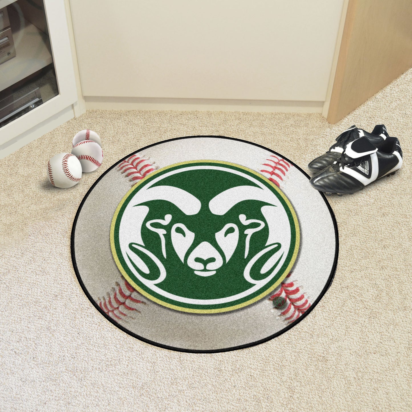 Colorado State Baseball Mat 27" diameter