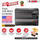 5 Core Audio Mixer 12 Channel DJ Equipment Digital Sound Board Karaoke XLR Mixers Professional Bluetooth USB Interface w Effects for Recording Music Studio PC Podcast Instrument Consola DJ - MX 12CH L