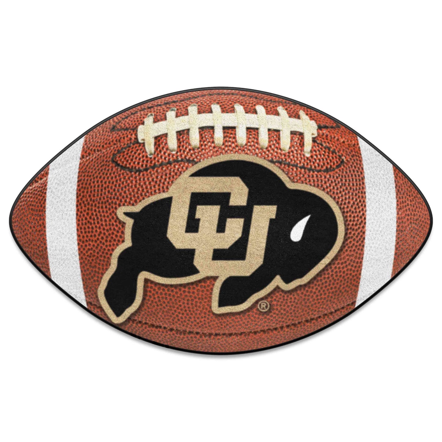 Colorado Football Rug 20.5"x32.5"