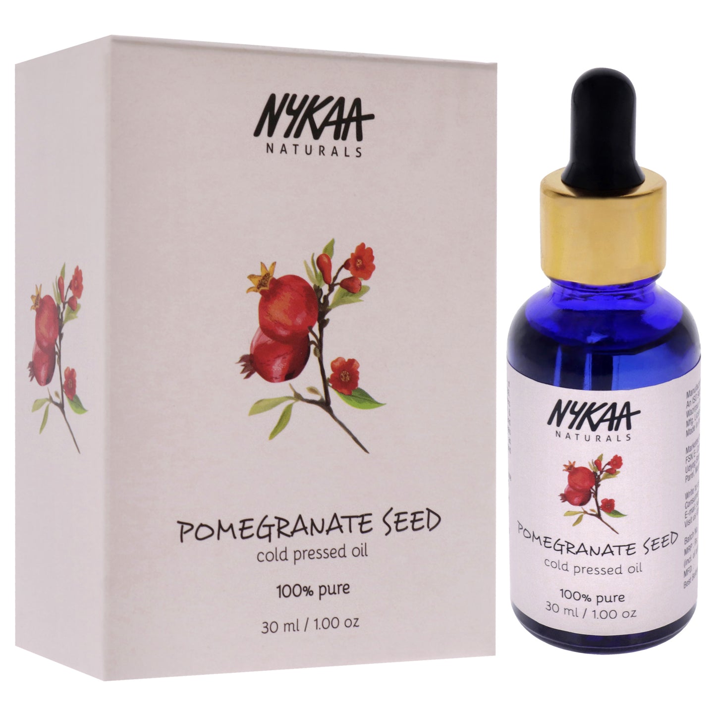 100 Percent Pure Cold Pressed Oil - Pomegranate Seed