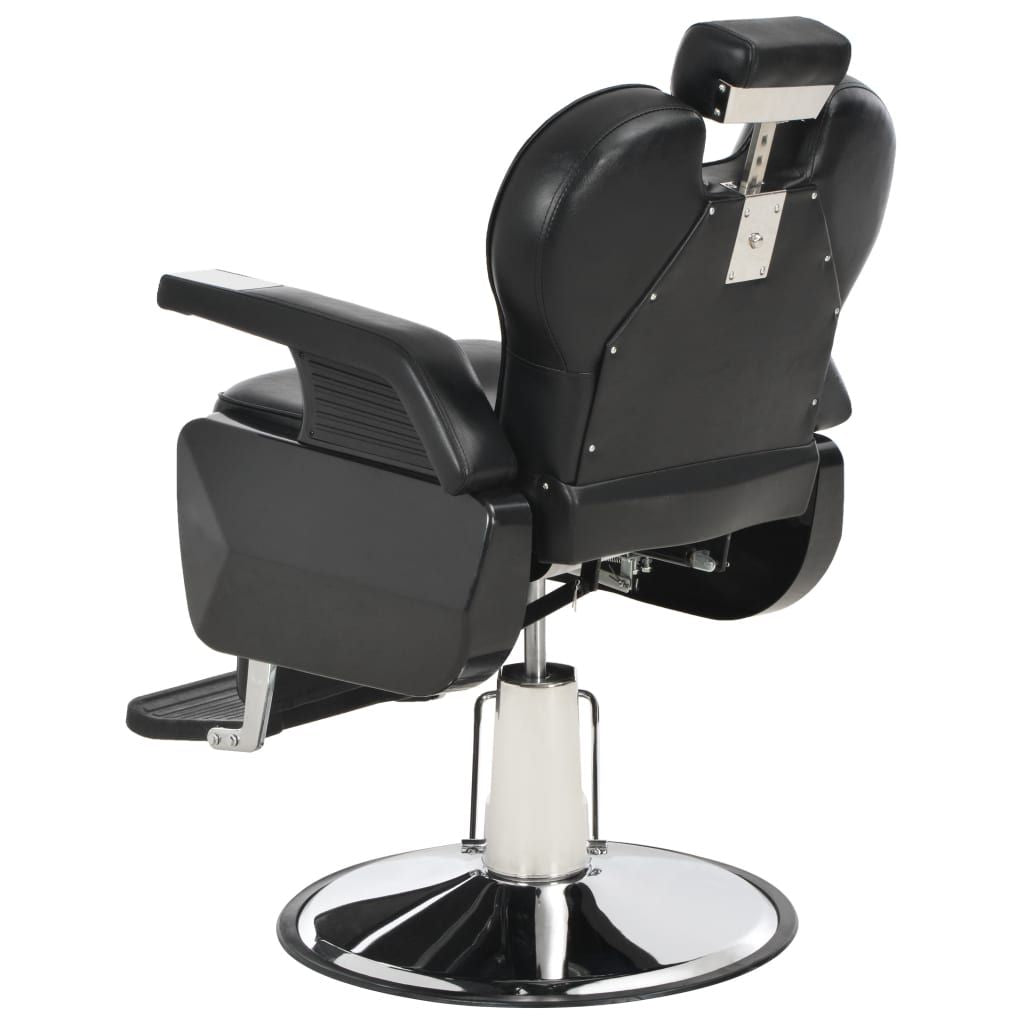 Barber Chair Black 28.3"x26.8"x38.6" Faux Leather