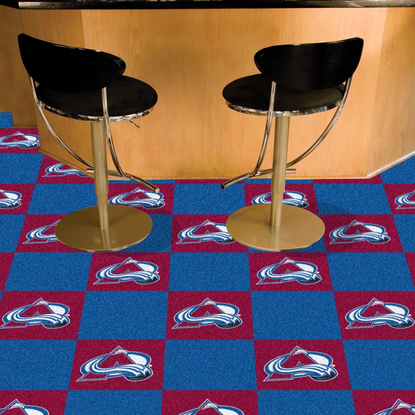 NHL - Colorado Avalanche 18"x18" Carpet Tiles