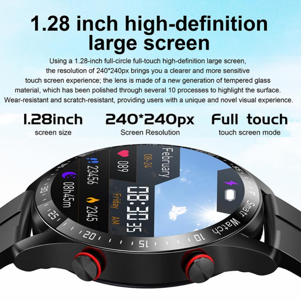 New ECG+PPG Bluetooth Call Smart Watch Men Smart Clock Sports Fitness Tracker Smartwatch For Android IOS PK I9 Smart Watch Core Sports & Fitness