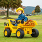 12V Caterpillar Licensed Kids Ride on Dump Truck with Tiltable Bump Bed