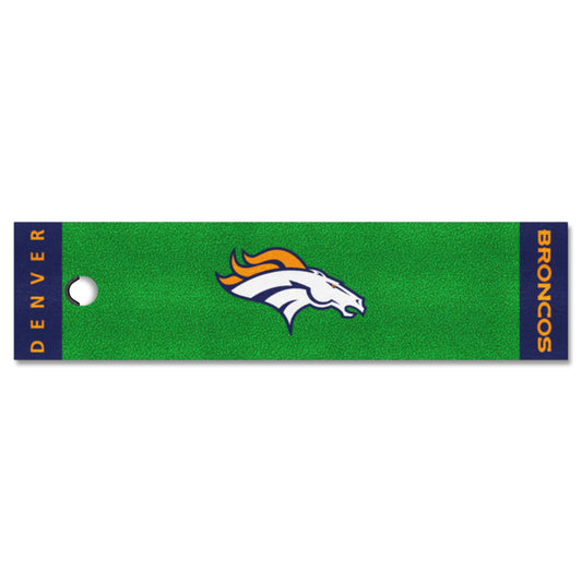 NFL - Denver Broncos Putting Green Runner 18"x72"