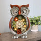 Garden owl statue