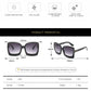 Oversized Women Sunglasses Brand Designer Plastic Female Big Frame Gradient Sun Glasses UV400 gafas de sol mujer