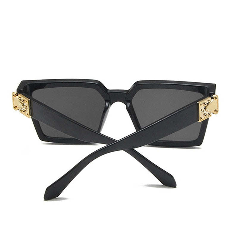 Oversized Square Sunglasses Women Luxury Brand Sunglasses Women Mirror Sun Glasses For Men Eyewear