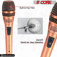 5 Core Dynamic Microphone Handheld Cardioid Pair XLR Wired Professional Couple Mic for Duet Karaoke - ND 807+959