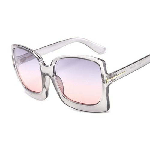 Fashion Cool Oversized Sunglasses Women Brand Designer Sun Glasses For