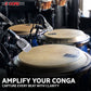 5 Core Conga Mic Snare Tom Cardioid Dynamic Microphone for Drummer Precision Instrument Sound Pickup - CONGO 2 GREY & CONGO 3 GREY