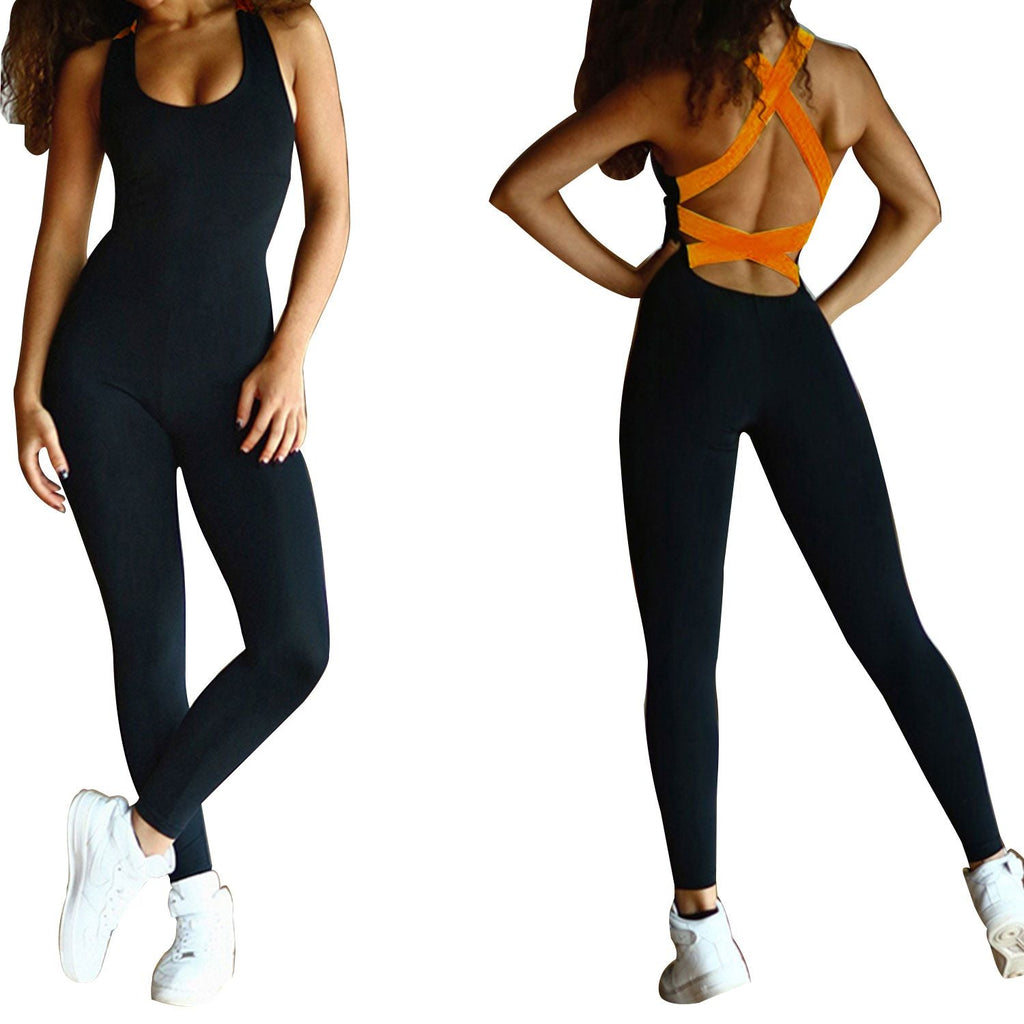 Women leggings Sports YOGA Workout Gym Fitness Jumpsuit Core Sports & Fitness