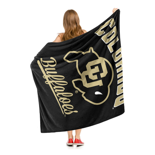 Colorado OFFICIAL NCAA "Alumni" Silk Touch Throw Blanket; 50" x 60"