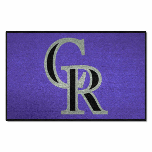 MLB - Colorado Rockies Starter Rug 19"x30"